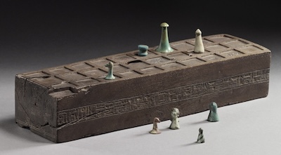 Image of the artifact titled Senet Board Game
