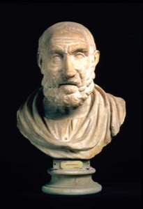 Photo of statue of Hippocrates